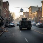WATCH: Military Vehicle STOLEN—2 Officers Injured in Wild Chase…