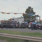 Texas shooting leaves 1 dead and 9 injured as police are in a standoff with a suspect
