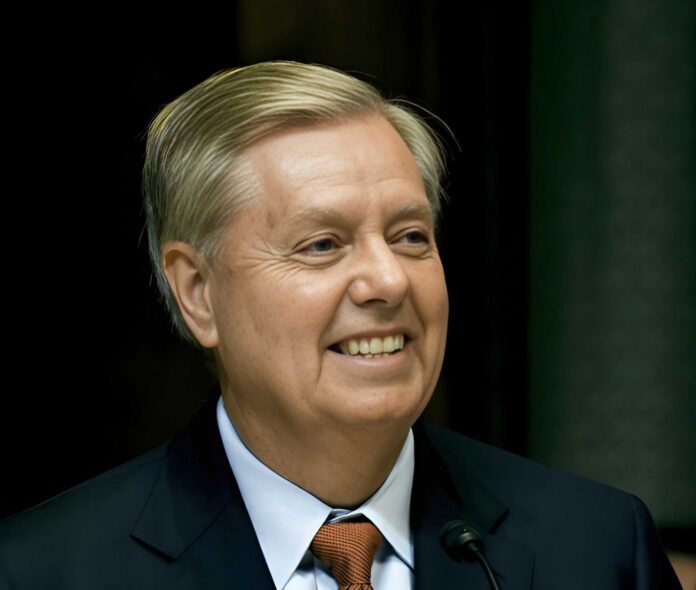 676730056 Smiling middle-aged man in a suit speaking at a podium
