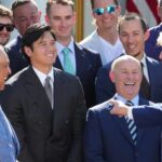 Rose Garden Cheers, Comment Section Burns Trump welcomes Dodgers to White House, calls team 'one of the great brands'