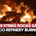 Oil Giant Targeted—‘Major Punishment’ Looms Saudi Aramco Facility Under Attack: Yemen Missiles Target Oil Hub As Red Sea Crisis Explodes | Watch