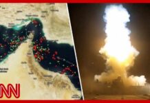 US & Iran both claim Hormuz control as strikes escalate & traffic plummets