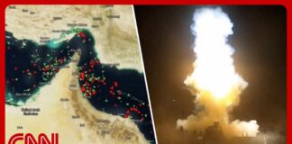 US & Iran both claim Hormuz control as strikes escalate & traffic plummets