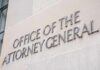 Office of the Attorney General building sign