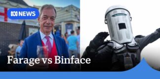 Could Count Binface seriously beat Nigel Farage to the UK parliament? | ABC NEWS