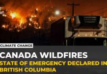 British Columbia Just Pulled the Emergency Lever Canada wildfire: 20,000 evacuated as fast-moving blaze spreads in British Columbia