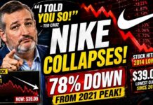 Nike Stock COLLAPSES 78% — Ted Cruz Says “I Told You So