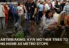 Commute Chaos Grips Dnipro Crossings WATCH: Kyiv Mother Struggles to Get Sons Across River Amid Air Raid Alerts | AC1W