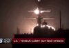 Two-Hour Barrage Hits Iranian Command U.S. and Iran carry out new strikes