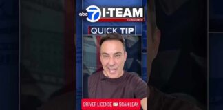 I-Team warning: Driver's license scan leak