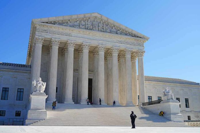 shutterstock_1672730041 Supreme Court building with grand columns and steps