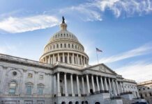 More Than 150 Military Plans Just Hit Pause United States Capitol building under a blue sky
