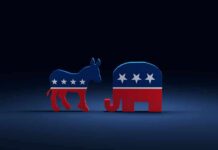 Blue-Wave Hype? Data Says Not So Fast Donkey and elephant symbols facing each other