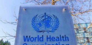 World Health Organization sign outdoors