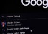 Google search results for "Hunter Biden".