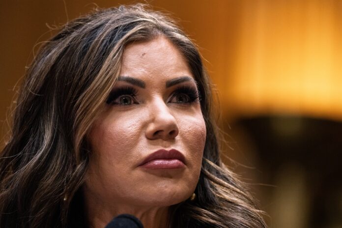 Kristi Noem, Homeland Security, Former Governor South Dakota