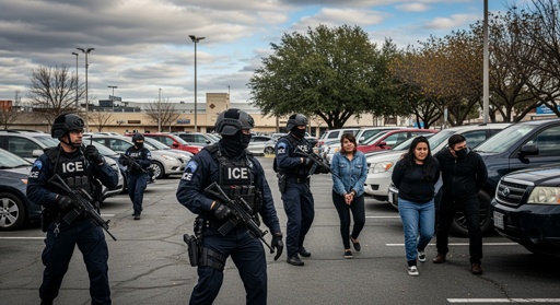 ICE Agent AMBUSHED With Assault Rifle…
